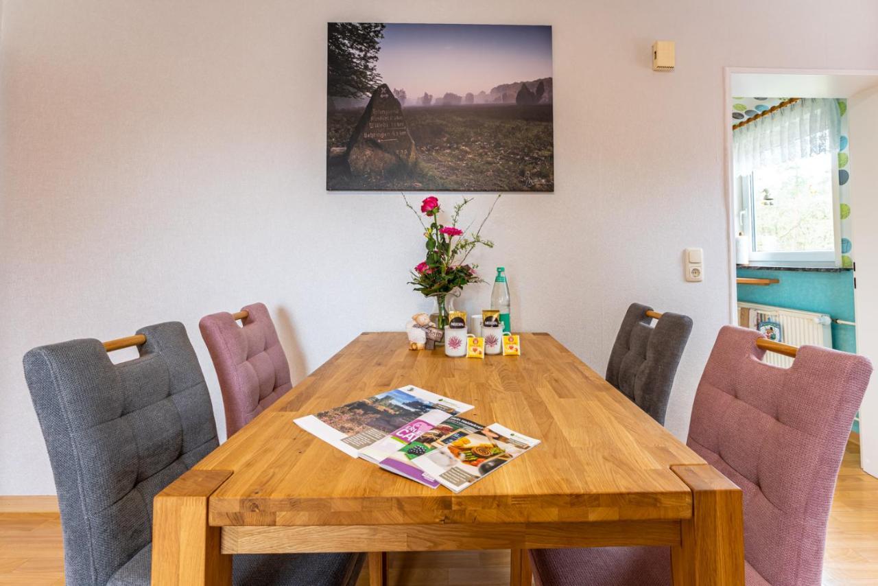 Heidetraum Pension & Ferienwohnung Arndt Bispingen Ngoại thất bức ảnh