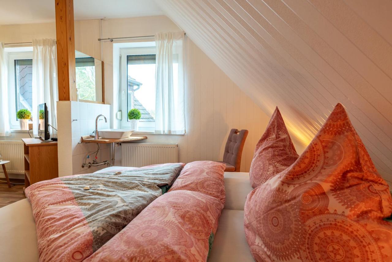 Heidetraum Pension & Ferienwohnung Arndt Bispingen Ngoại thất bức ảnh